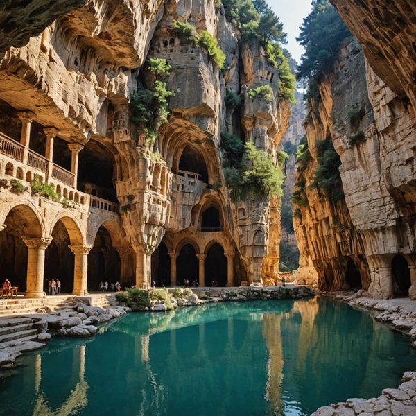 Comment organiser une visite des grottes de Jeita, Liban?