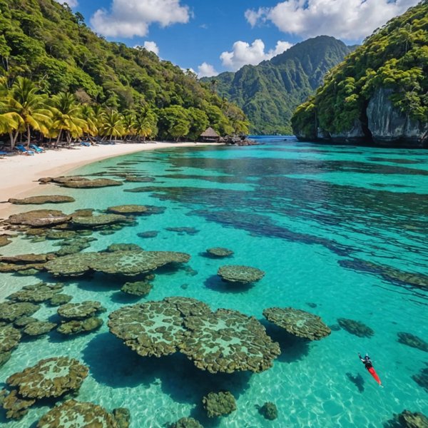 Où trouver les meilleures plages pour la plongée avec tuba en Indonésie?